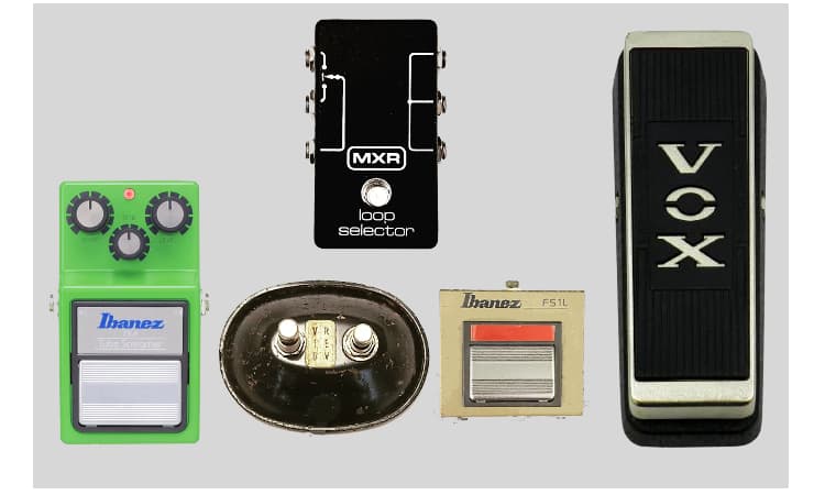 スティーヴィー・レイ・ヴォーン、ペダルボード