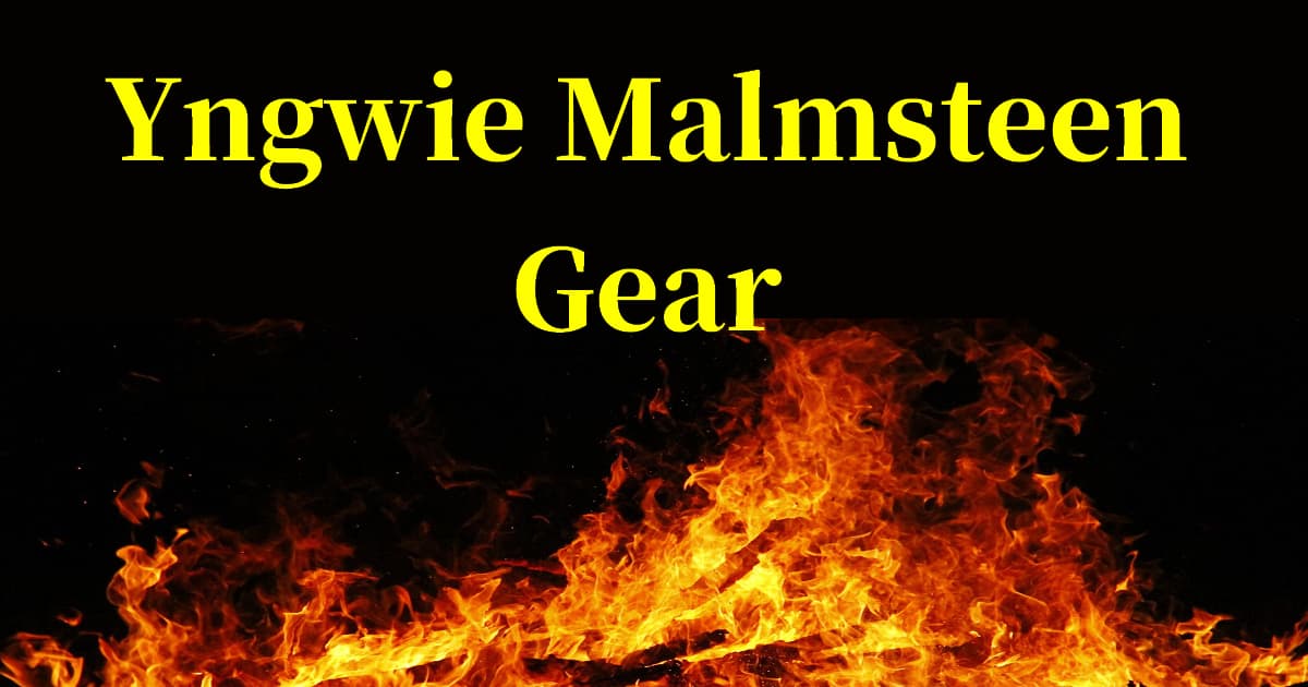 イングヴェイ・マルムスティーン使用機材