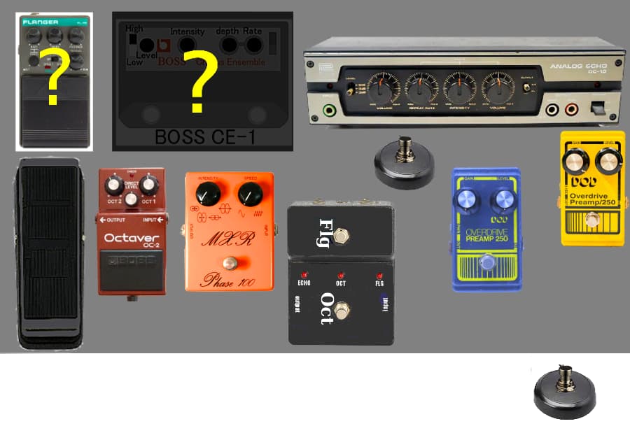 イングヴェイ・ペダルボード85