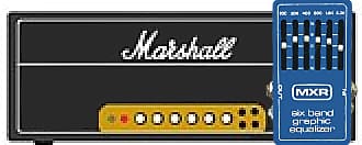Marshall1959+MXR 6Band EQ