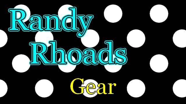 randy rhoads gear